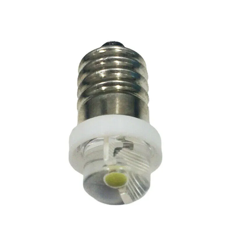 Led Flashlight Torch Bulb Replacement E10 P13.5S Screw Port 0.5W 3V 4.5V 6V Indicator Signal Instrument Small Bulb