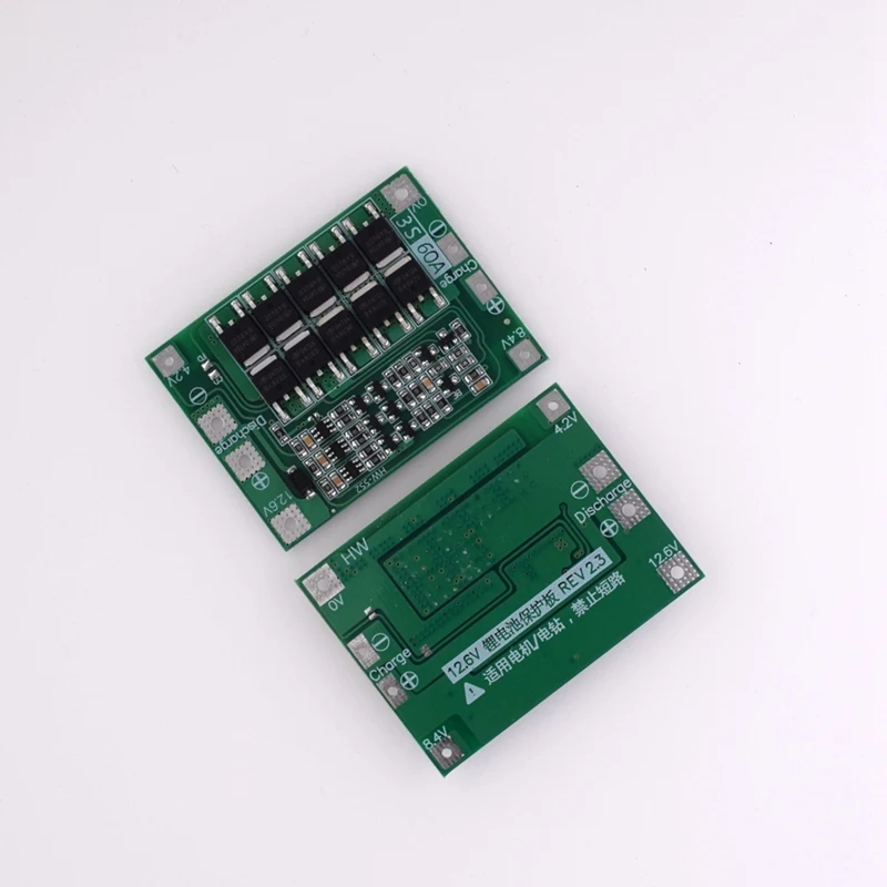 3S 60A Li-Ion Lithium Battery Charger Protection Board 18650 BMS For Drill Motor 11.1V 12.6V/14.8V 16.8V Enhance/Balance