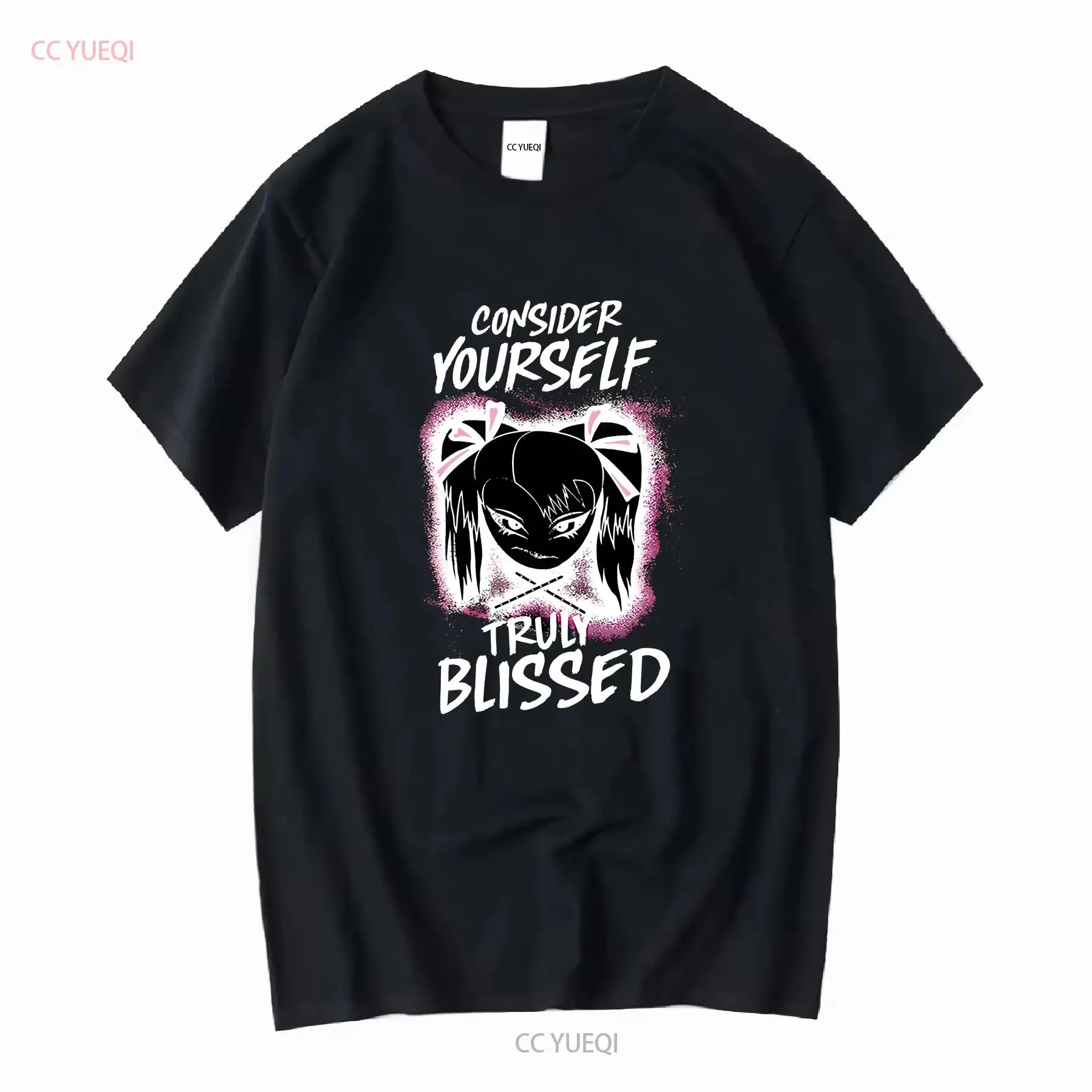 Alexa Bliss T Shirt Halloween cadeau coton chaud unisexe vintage lavé graphique décontracté respirant mode unisexe polyvalent doux