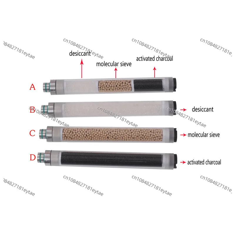 4500Psi Air Compressor Filter High Pressure Air Filter Water-Oil Separator for Scuba Cylinder Air Gun Filter 40Mpa