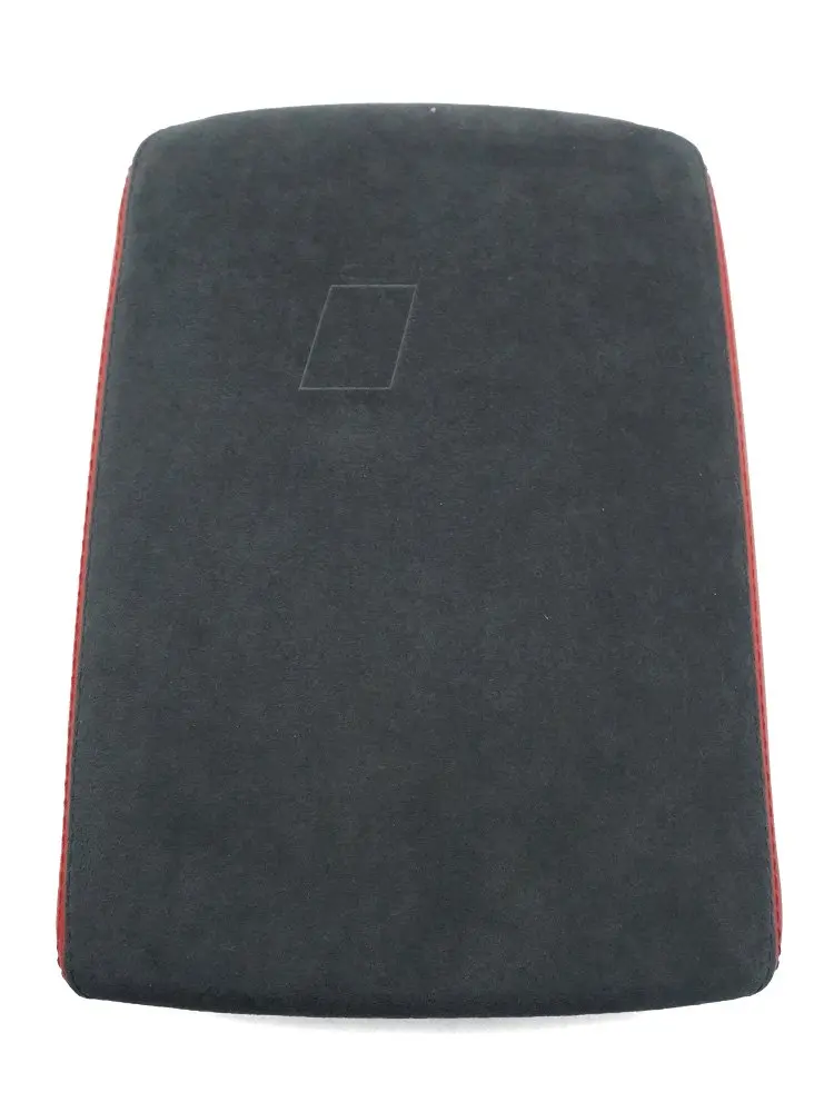 Alcantara lederen middenarmsteun cover voor Audi A4 B9 2018-2025 lederen interieur decoratie cover, auto-accessoires - afbeelding 2