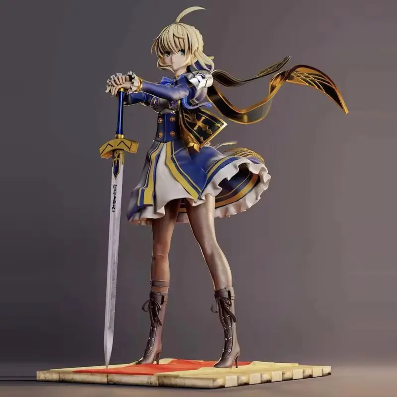 Ane Studio Saber Altria Action Figure Fate Stay Night Anime Peripheral Pvc Collectible Statue Desktop Trendy Model Toy