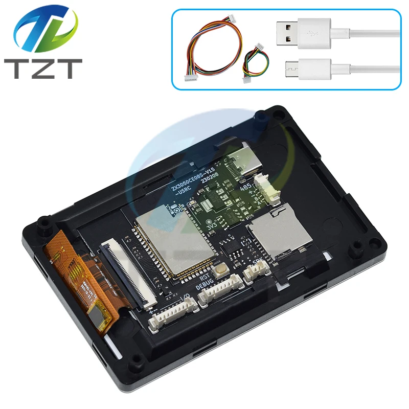 Imagem -05 - Placa de Desenvolvimento Esp32 com Tela Lcd Multi-touch Capacitiva Bluetooth Embutido Wi-fi Wt32-sc01 Plus 35 320x480 1pc