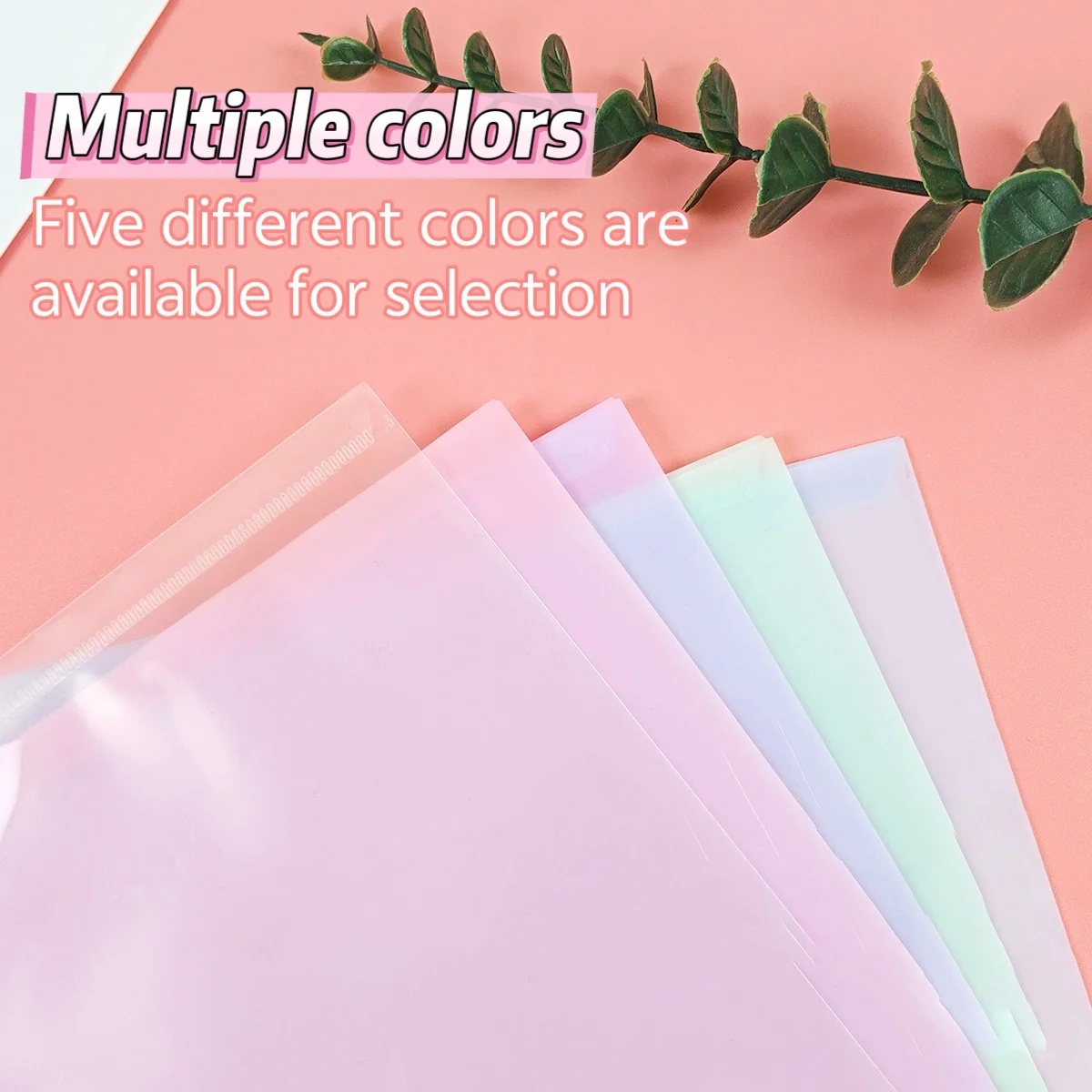 حقيبة ملفات A4، مجلد شفاف، معلومات ورق اختبار عالية المظهر، حقيبة تخزين الفواتير، حقيبة تعليمية، حقيبة فنية، مستلزمات مكتبية