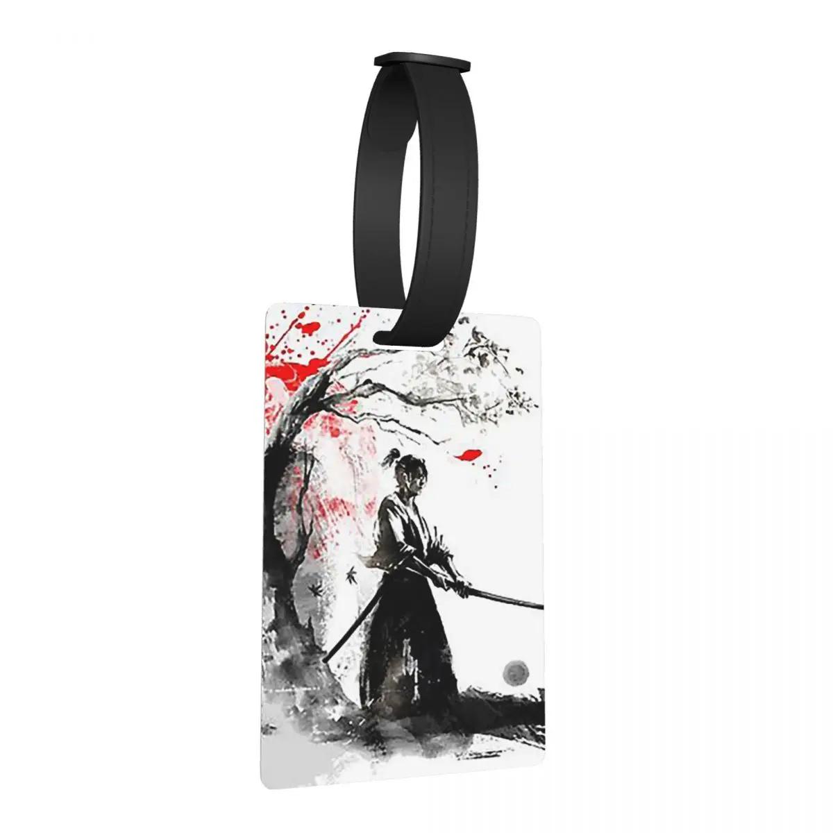 

Japanese Samurai Luggage Tags Suitcase Accessories Travel Cute Baggage Boarding Tag Label Holder ID Name Address