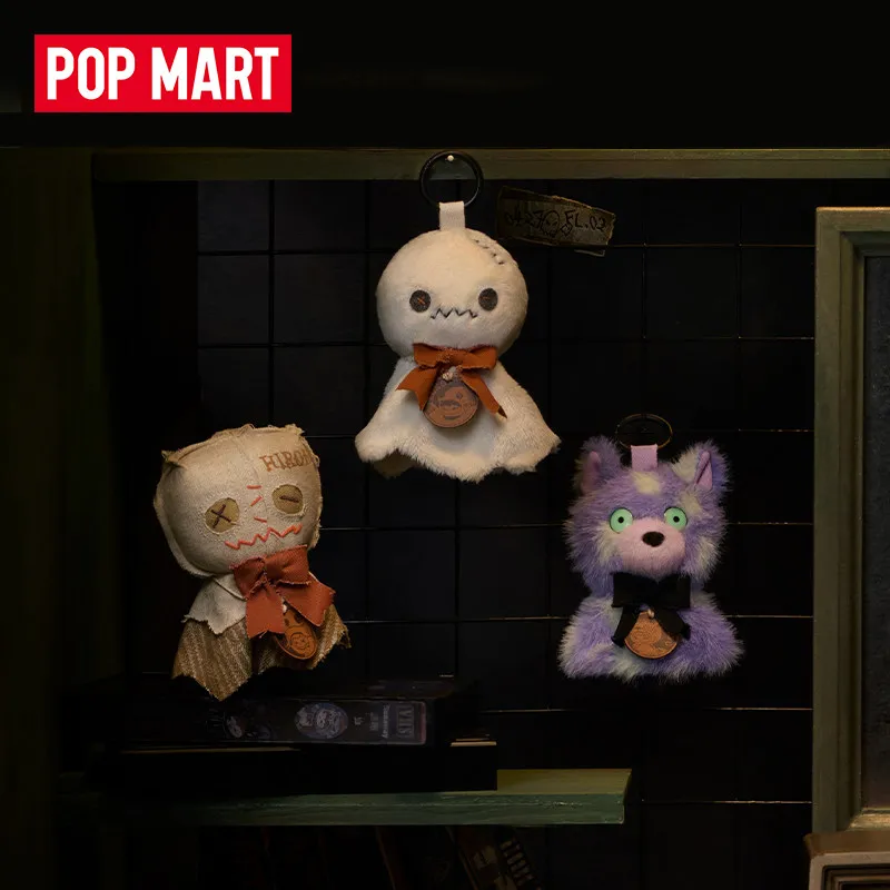 POP MART Hirono AFTER DARK Serie Nachtlicht-Anhänger Blindbox Mystery Box Spielzeug Kawaii Ornamente Figuren Wohndeko