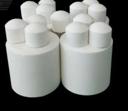Customized alumina ceramic columns with 15/30/40/50/60mm non porous insulation columns, resistant to high temperature and wear c