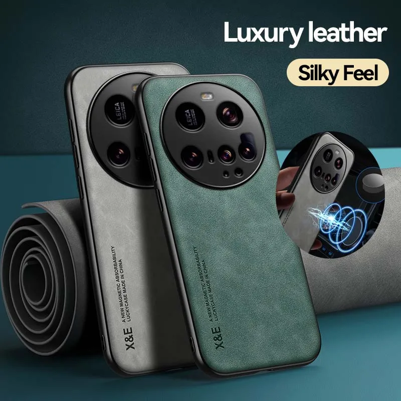 Socke Proof Fall für Xiaomi 15 Ultra Schutzhülle Magnetische Auto Halter Telefon Für Xiaomi Mi 15 Ultra Coque Fundas Capa