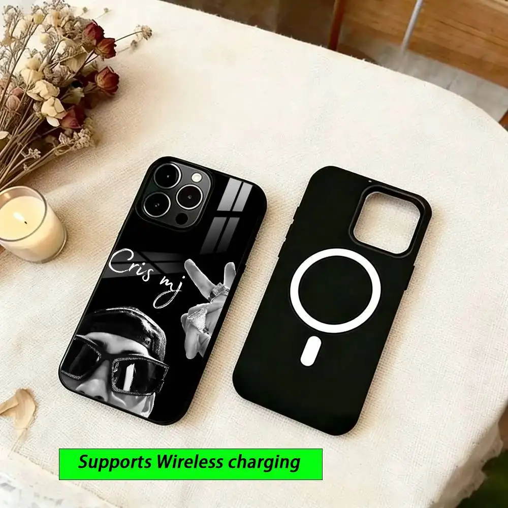 Top-tier C-Cris MJ singer  Phone Case For iPhone15,16,17,14,13,12,11 Plus,Pro Magnetic