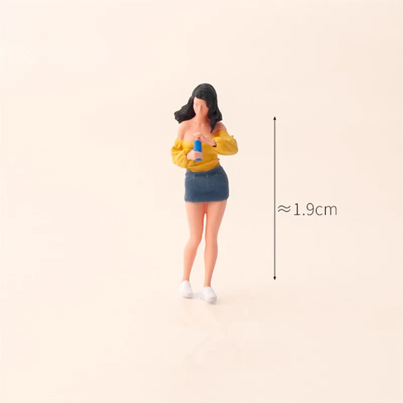 1/64 escala pintada em miniatura ao ar livre churrasco moda beleza legal cara boneca modelo diy figura cena acessório exibição coleção