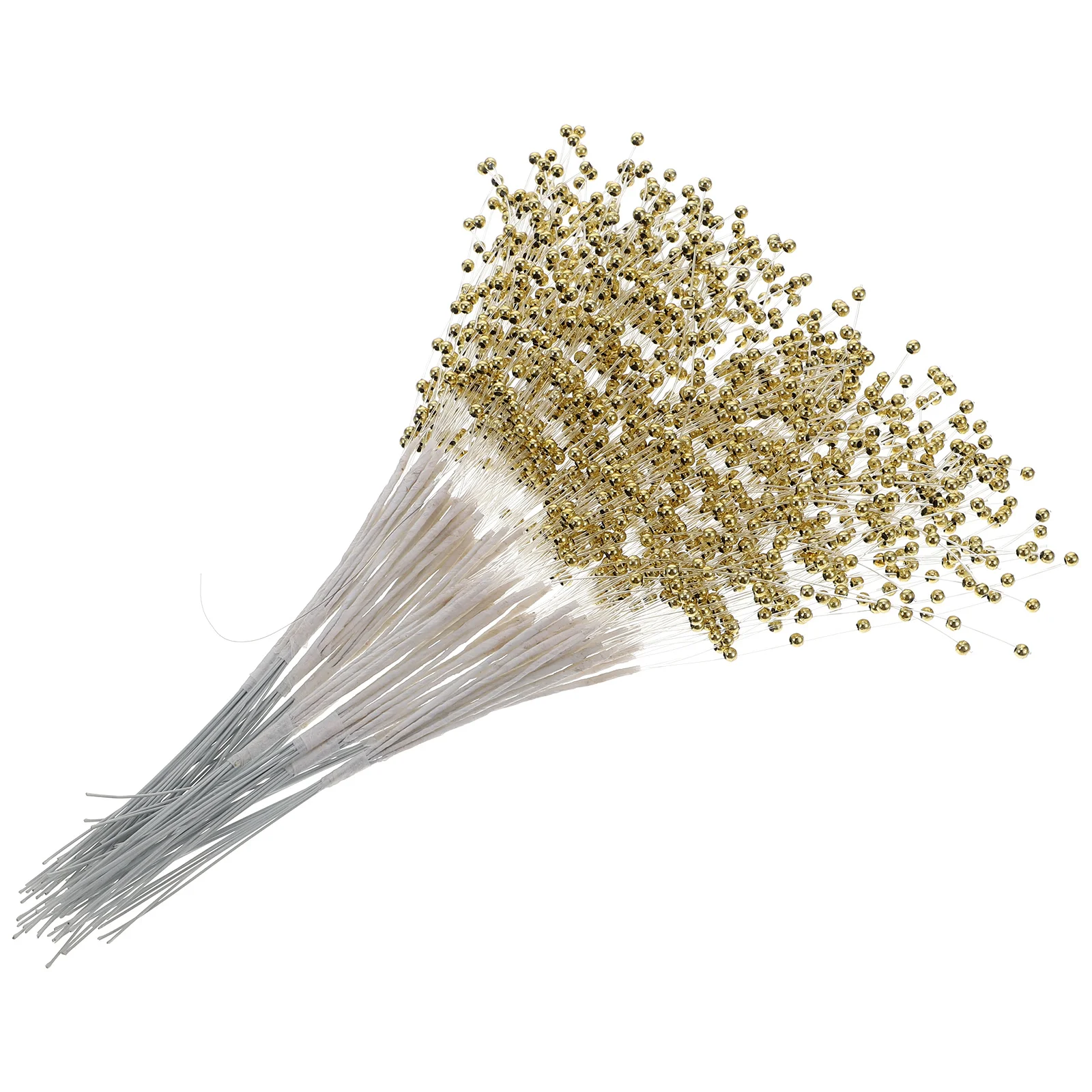 

100Pcs Pearl Garland Beads Wedding Pearl Bouquets for DIY Bridal Bouquet Supplies Table Vase Centerpiece Decorative Accessories