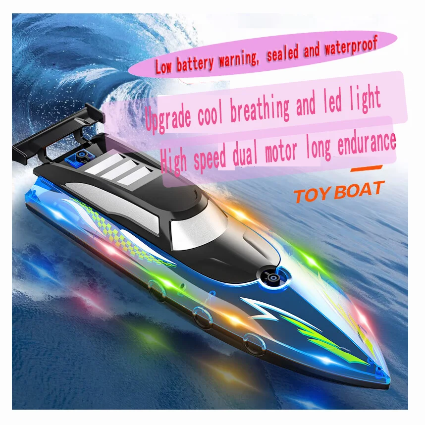 Remote Control Shark Toys Spray Water Toy Remote Controlled Boat Ship Submarine Robots Fish Electric Toys Gifts for Children