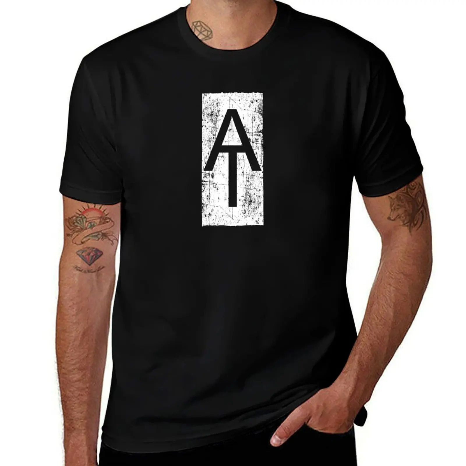Appalachian Trail Marker T-Shirt Sporty Breathable Short Sleeve T-Shirt