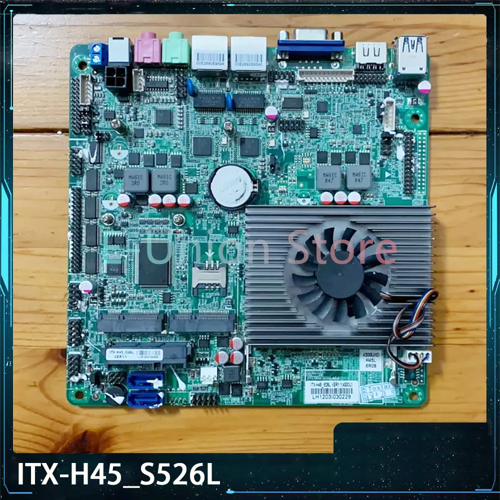 Industrial Control Motherboard ITX-H45-I526L ITX-H45_i526L Dual Network Ports