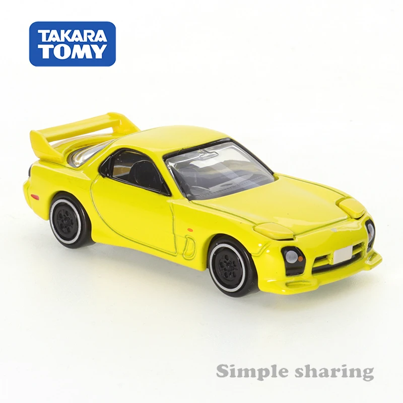 Tomica Premium Onbeperkt 12 Initiële D RX-7 Auto 'S Gelegeerd Speelgoed Motorvoertuig Diecast Metalen Model Kinderen Kerstcadeau Speelgoed Voor Jongens