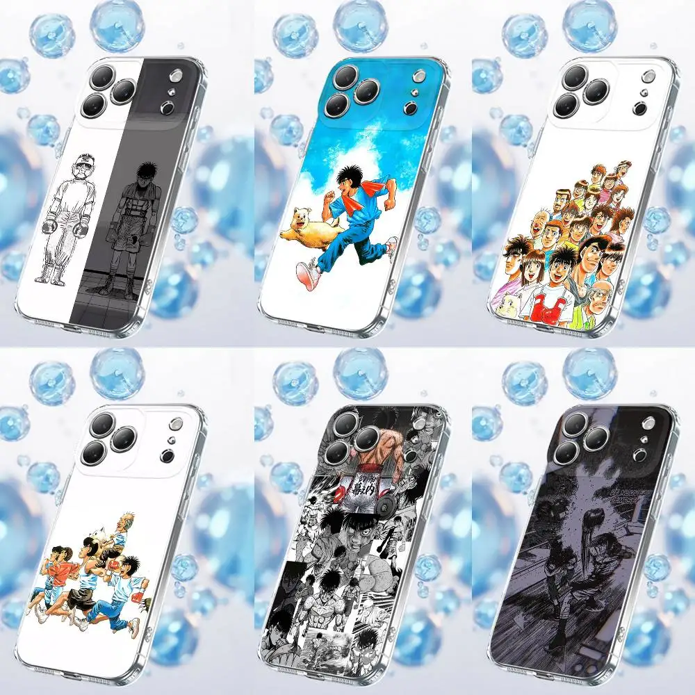 

H-Hajime no Ippo Makunouchi Phone Case For iPhone 17,16,15,14,13,12,11 Plus,Pro,Max,Plus,E,SE4,Air,Mini Transparent