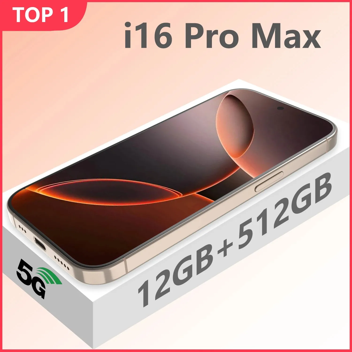 

HOT 2025 new i16 Pro max original intelligent 5G dual card dual standby Android 14 system global version phones 8000mAh battery