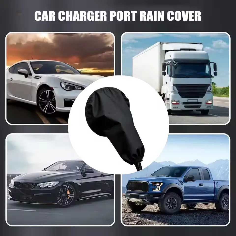 Magnetische, wasserdichte und staubdichte Abdeckung für den Ladeanschluss des Elektrofahrzeugs, Regenschutz für Autoladegeräte, geeignet für Roadtrips, Ausflüge, Reisen, Camping und Outdoor-Aktivitäten. – Detail 7