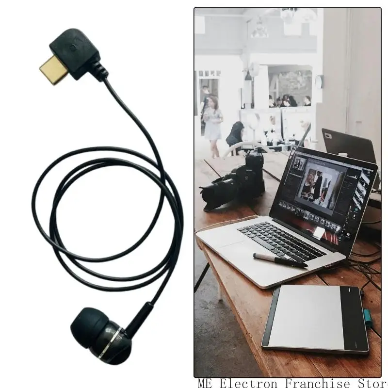 T5EA mono ในชุดหูฟังประเภท C ประเภท C ที่เข้ากันได้กับการก่อสร้างแบบพกพาไมโครโฟน