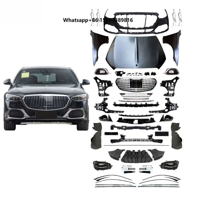 FW Factory New Full Body Kit Clips Front/Rear Bumper Grille Fender Hood Lamp for S-CLASS W221 (06-13) W223(24)