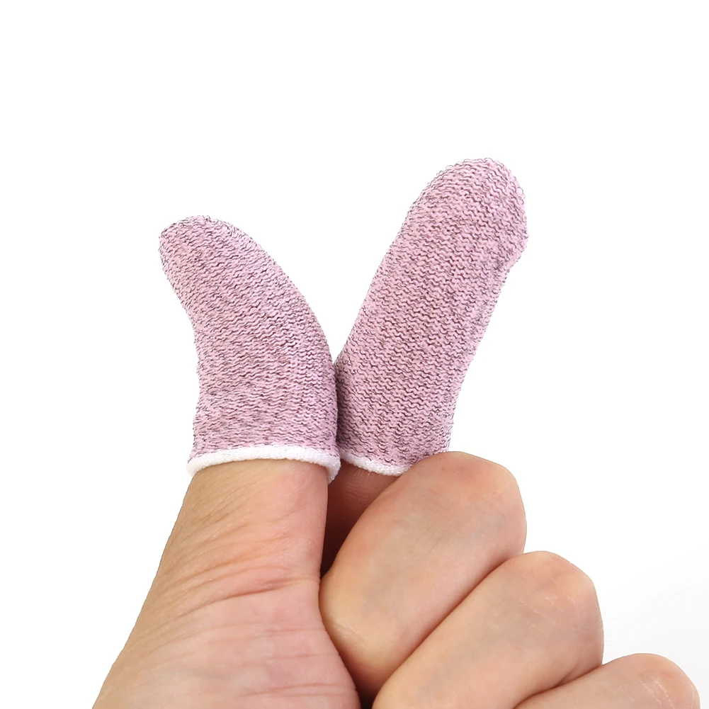 عرق برهان الألعاب الإبهام كم رائجة البيع إصبع الأكمام بسيطة دائمة 1 زوج تنفس أذرع التحكم في ألعاب الفيديو غطاء الاصبع