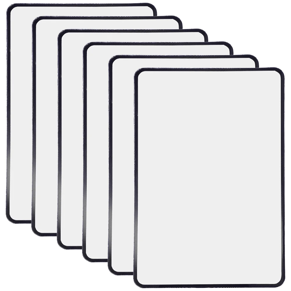 

6Pcs Pocket Size Magnifier for Reading Portable Ultra-Thin Magnifying Bookmark Book Magnifier for Seniors Page Magnifying Sheet