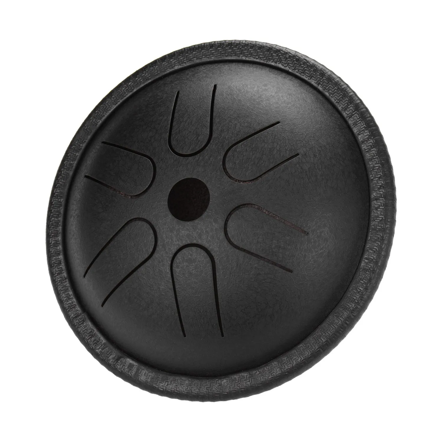5.5 Inches Mini Steel Tongue Drum 6 Notes Handpan Drum Steel Pocket Drum Percussion Instrument with Mallets Carry Bag for Medita view 6