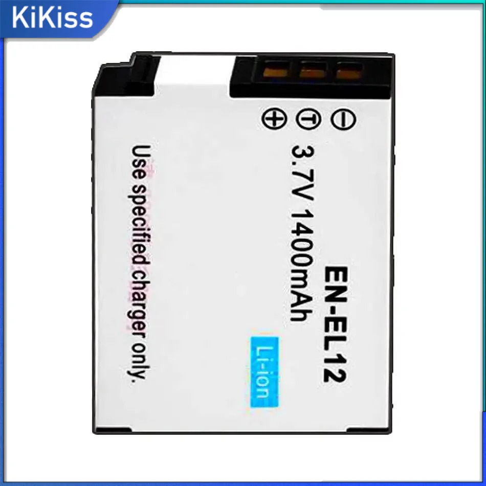 Аккумулятор для камеры EN-EL12 1400 мАч для Nikon Coolpix A1000 B600 W300 A900 AW100 AW110 AW130 AW120 S9700 S9500 S9400 S8100 Аккумулятор для камеры EN-EL12 1400 мАч для Nikon Coolpix A1000 B600 W300 A900 AW100 AW110 AW130 AW120 S9700 S9500 S9400 S8100