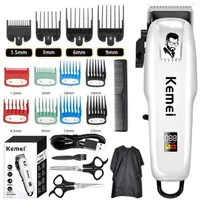 Kemei PG809A Hair Clipper for Men Grooming Kit Professional Electric Beard Hair Trimmer Body Edge Outline Detail Haircut Machine