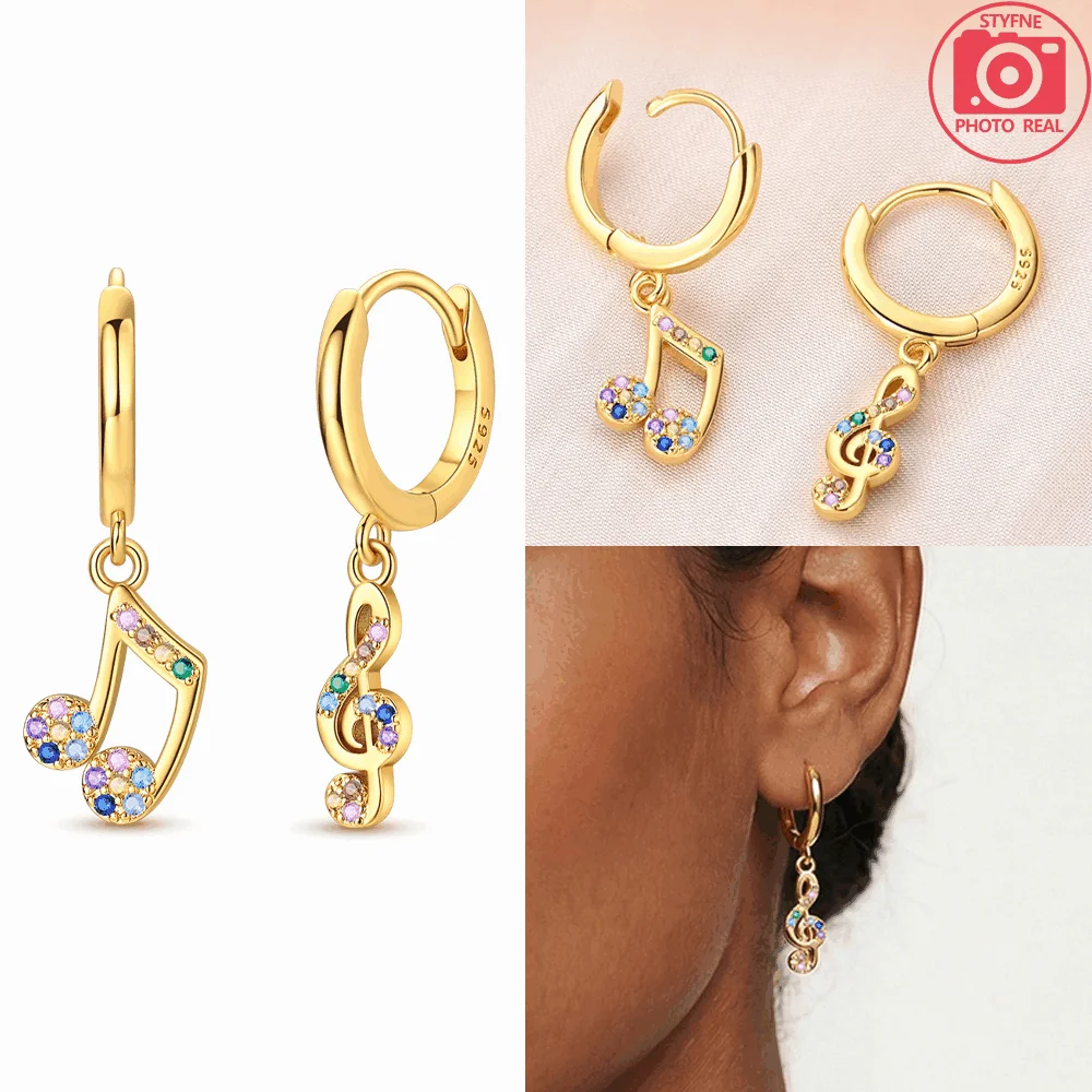 Christmas Series Earrings Christmas Tree Santa Claus Elk Snowflake Hoop Earrings 925 Silver for Women Exquisite Jewelry Gifts