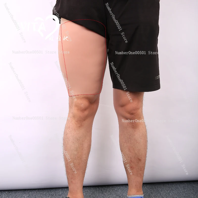 

Silicone leg beauty leg cover thigh modification elasticity increases birthmark scar cover