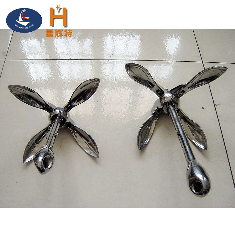 marine Stainless Steel Folding Anchor for boat/yacht