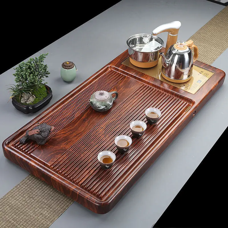 النمط الصيني صينية الشاي طقم فناجين شاي الكونغ فو طباخ التعريفي طاولة شاي متكاملة غرفة المعيشة المنزلي