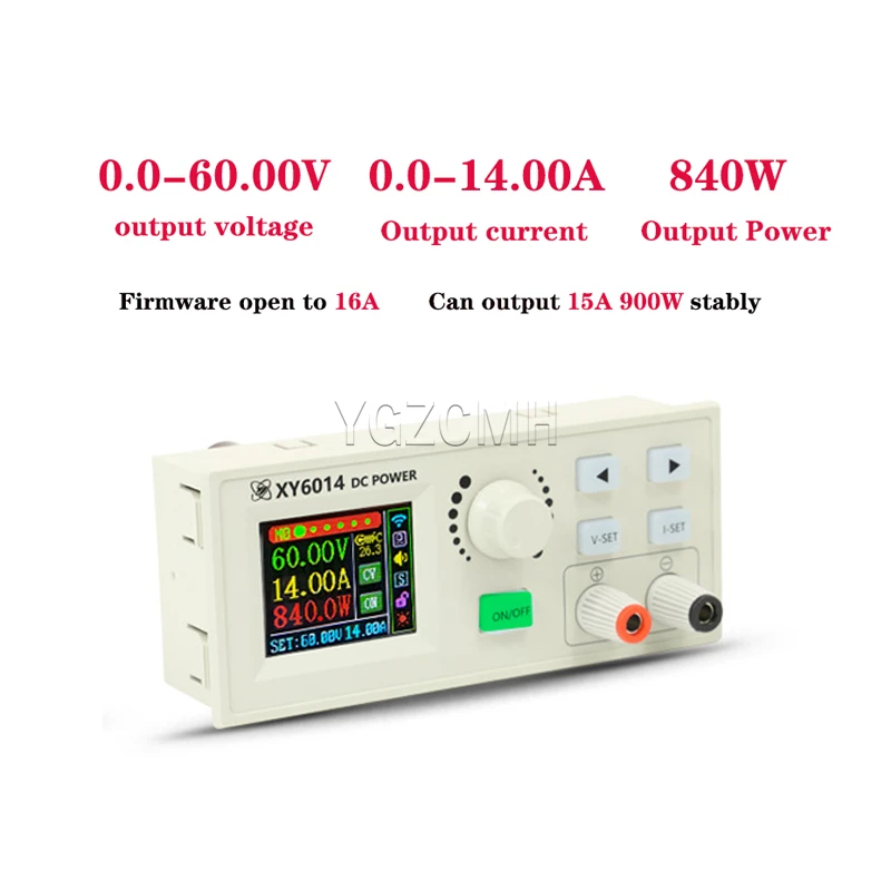 

900W Step-down Module CNC Adjustable DC Regulated Power Supply CV CC Maintenance XY6014