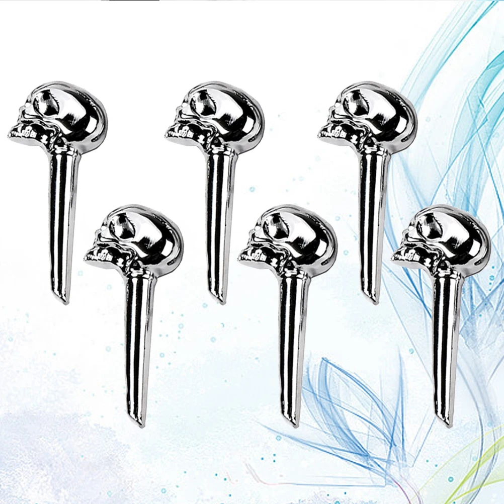 

Skull String Acoustic Guitar Bridge Parts Accessories Kit Pegs Tuning Keys Bone Pins