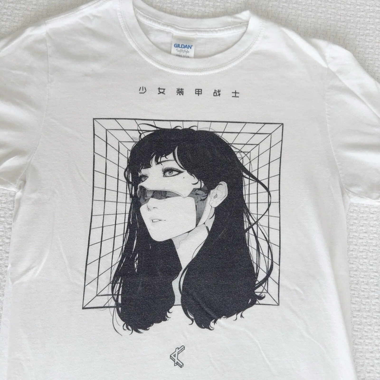 Gharliera Epiphany Cyborg Anime Girl Graphic T-shirt Unisex Size S