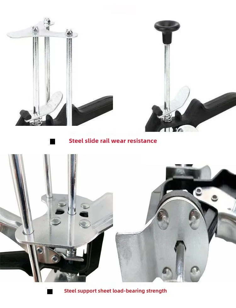 อุปกรณ์ยกกระเบื้องแบบเสาเดียว ตัวปรับระดับความสูงกระเบื้อง ตัวยกกระเบื้อง ตัวกำหนดระดับความสูงกระเบื้อง เครื่องมือคีม