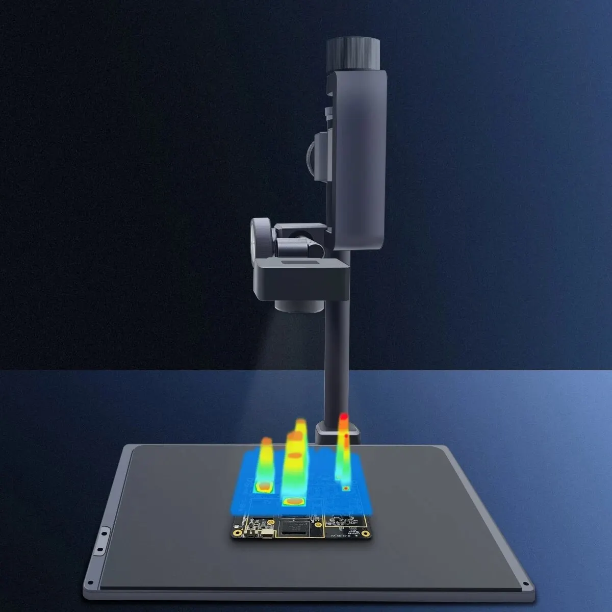 TOOLTOP 256X192 3D Thermal Imaging Analyzer for PCB Circuit Leakage Short Inspect Computer Phone Repair Thermal Camera Imager