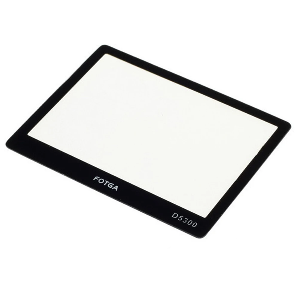 Fotga vidro óptico lcd protetor de tela filme guarda para nikon d5300 dslr câmera fotografica fotografia acessórios foto kits