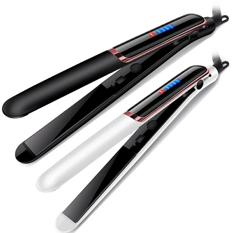 

Professional Hair Straightener Ceramic Ionic Fast Heat-Up Hair Flat Iron Negative Ion Iron Lcd Display Hair Straightener