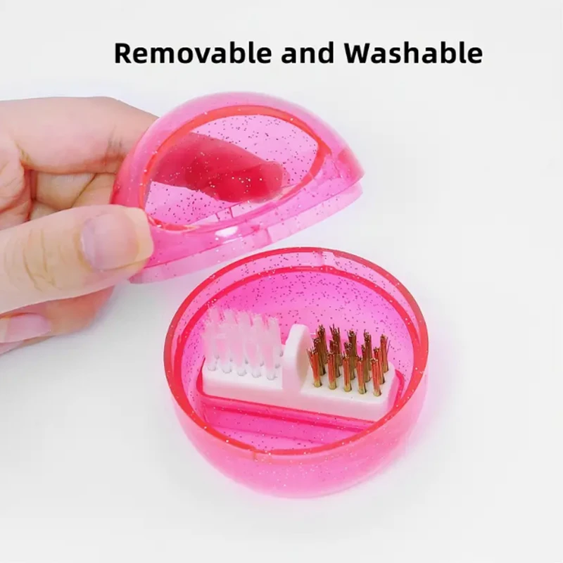 Nagel Bohrer Reinigung Pinsel Kupfer Draht Entfernen Staub Harte Bohrer Schleifen Kopf Weichen Pinsel Reiniger Nail art Werkzeug Zubehör