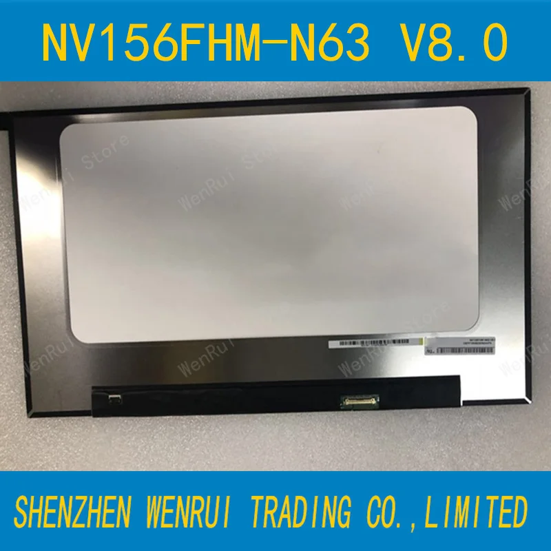 

15.6 inch FHD IPS Laptop LCD Screen Panel NV156FHM-N63 V8.0 NV156FHM-N4H B156HAN09.1 EDP 30pins 60HZ 1920*1080