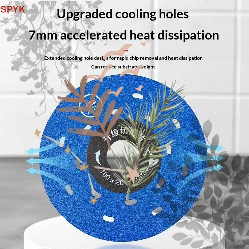 100mm Diamond Saw Blade Cutting Grinding: Disc Multifunctional Cutter Wheel Ceramic Tile Slab