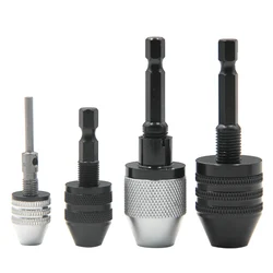 0.6-8mm quick change hexagonal handle three claw self centering twist drill chuck electric grinder drill chuck tool