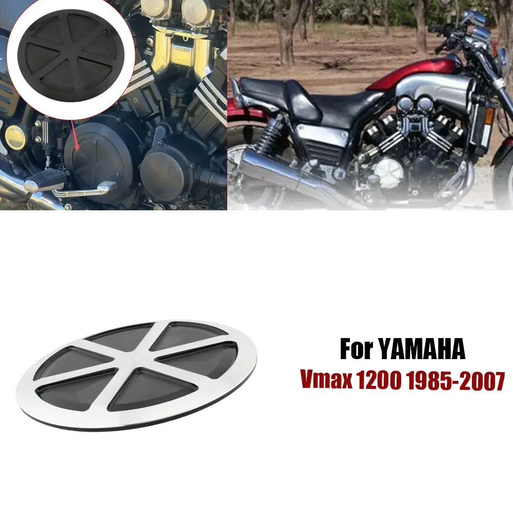 

Motorcycle Clutch Cluth Side Engine Machine Decorative Cover Cap For YAMAHA V-Max 1200 1985-2007 Vmax 1200 VMAX1200 V-MAX1200