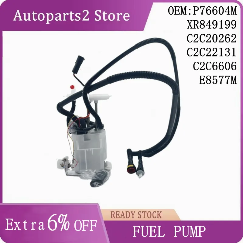 P76604M XR849199 C2C20262 C2C22131 C2C6606 E8577M FG1712 Fuel Pump Assembly for Jaguar S-Type XJ8 Vanden Plas