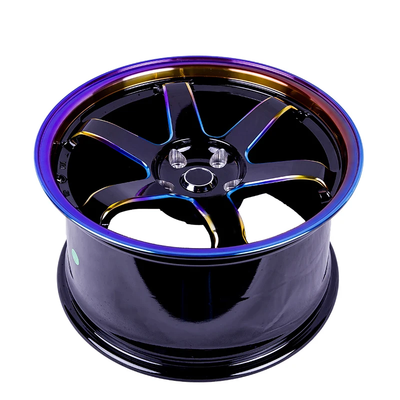 17x10J 18X7J 19x9J 20x10J Brushed Red Custom Forged Alloy Sport Wheels 5x112 Multi-PCD Car Rims