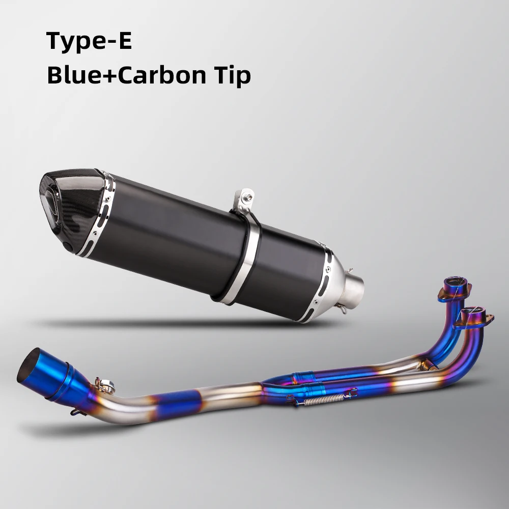 For Yamaha TMAX500 TMAX530 TMAX 500/530 2008-2016 Motorcycle Exhaust 51MM Interface Front Tube Pipe Fit Original Full System Kit