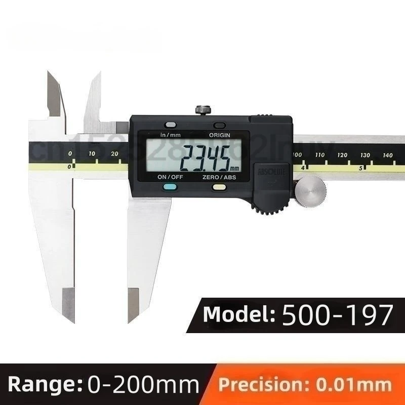 CNC Digital Vernier Caliper 8inch 0-200mm 500-197-30 LCD Electronic Metric To Imperial Conversion Measuring Tools