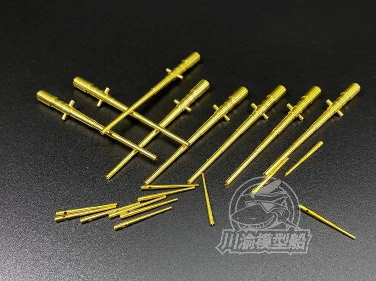 CYG049 1/350 Bismarck 380mm metal main and auxiliary barrels for Trumpeter 05358